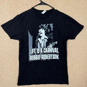 Robbie Robertson Life Is A Carnival Concert T-Shirt Men’s M Black 2024 Kia Forum